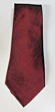 Maroon Brushed Look Tie, RDX - Polyester - Men's Neck Tie
