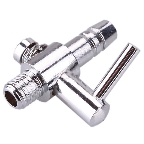 2Pcs Thread Stainless Steel Aquarium Air Flow Distributor Lever Valve Control - 第 12/12 張圖片