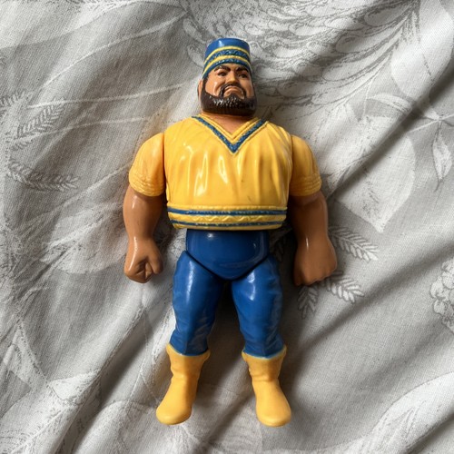 WWE AKEEM HASBRO WRESTLING ACTION FIGURE WWF SERIE...