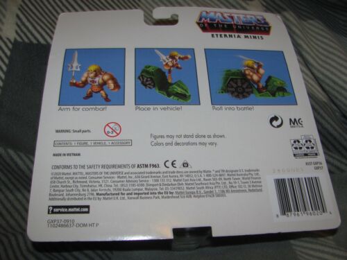 NEU Masters of the Universe HeMan und Ground Ripper Eternia Minis Figur MOC - Bild 4 von 4