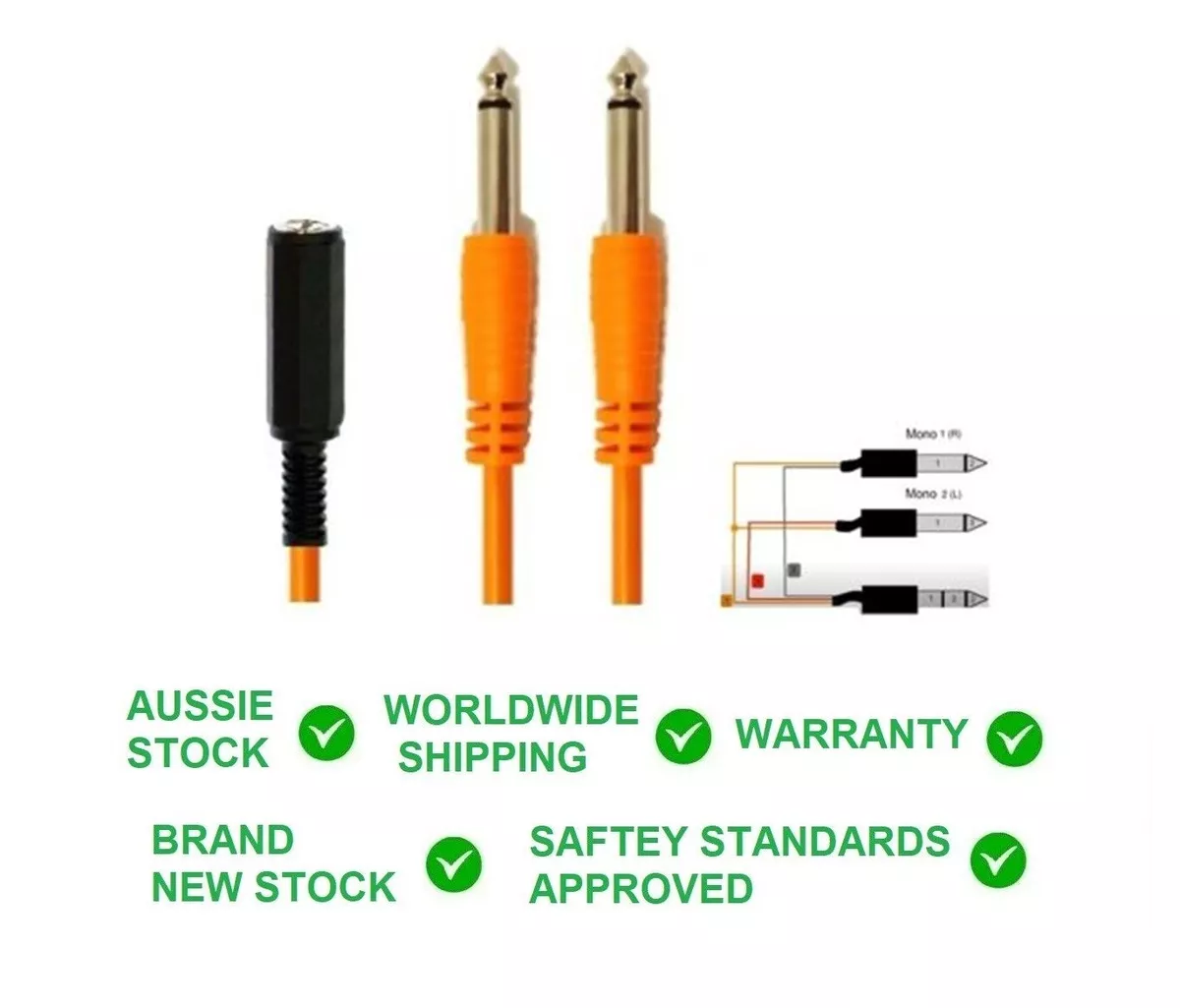 V drum splitter cable deals