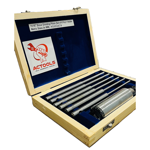 Sioux Valve Seat Grinder Pilots Set 6 Pcs .385" Top Size( 4.5mm to 8mm