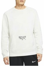 Nike Men  s Lebron James Long Live The King Crewneck Sweatshirt BV3632-072 Sz M
