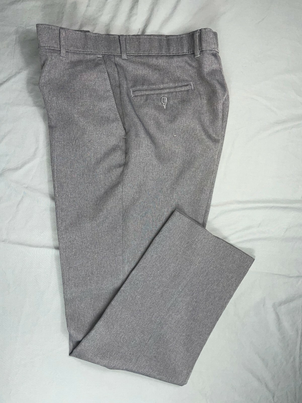 Levi's Flat Front Polyester Action Slacks/ Medium… - image 1