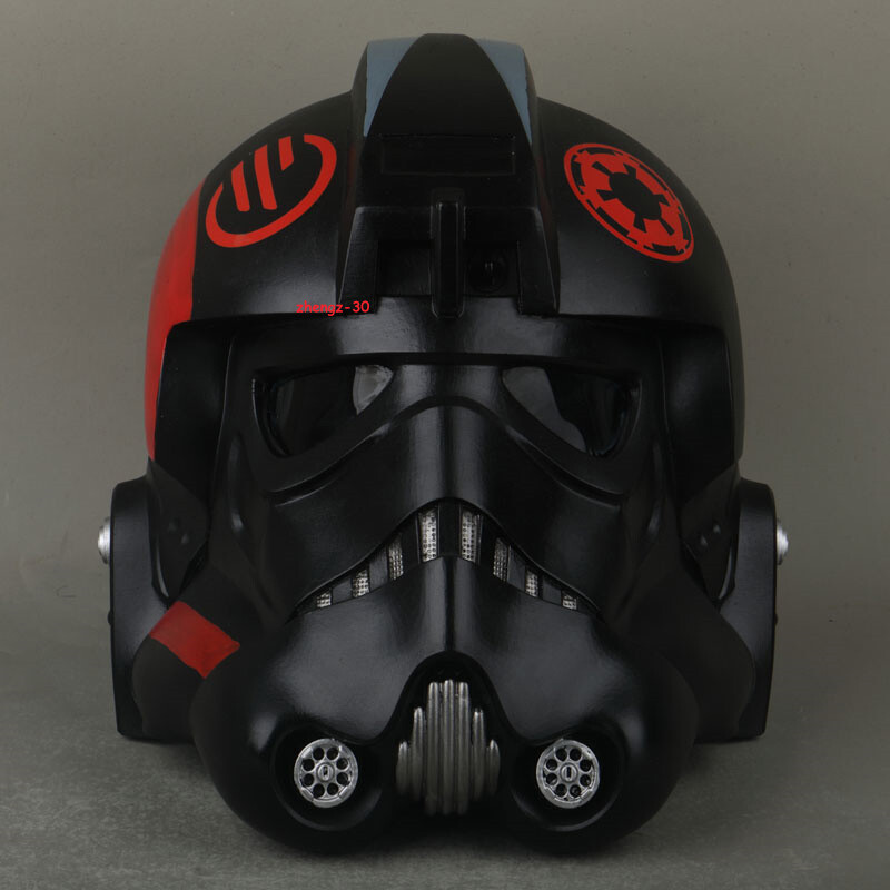 Star Wars TIE Fighter Pilot Helmet PVC Halloween Cosplay Mask