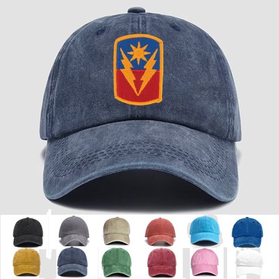 Custom Embroidered Hat 40th Armored Brigade, Veteran Cap, Trucker Hat, Gift Idea