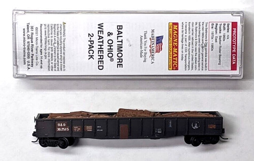 Microtrenes MTL 10552390 Baltimore y Ohio B&O 262515 FW desgastados de fábrica | Zustand: New
