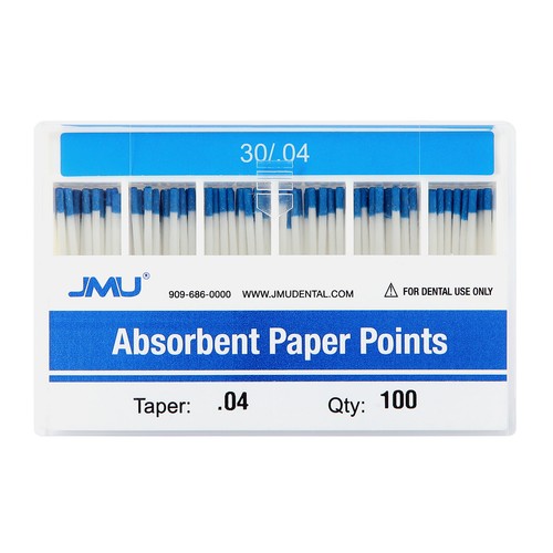 JMU Dental Absorbent Paper Points .02/.04/.06 Taper #F1-F3 Assorted - Picture 10 of 16