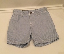 Carters Pin Stripped Adjustable Waist Multicolor Shorts Size 24m