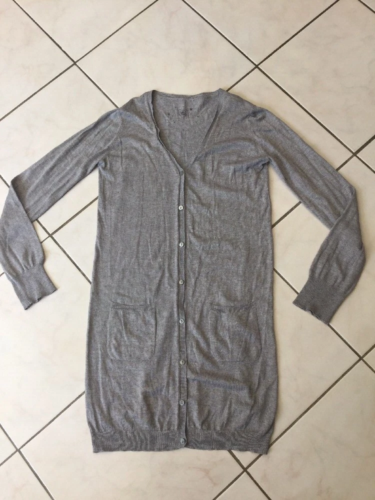 Pull Marinière Petit Bateau Fille 14 Ans - Violet - Manches Longues - Parfait état