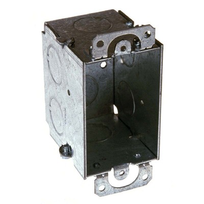 Steel City 1-Gang Steel Welded Conduit Wall Box CW3/425 Steel City CW3/425