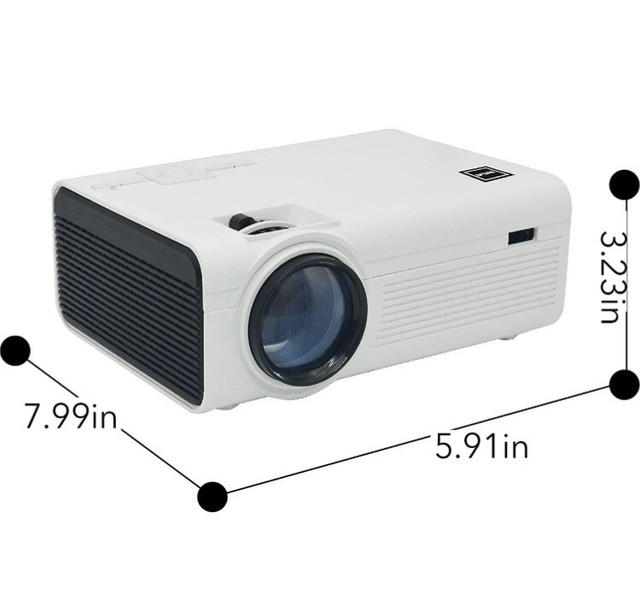 RCA RPJ136 2200 Lumens Home Theater Projector 1080p HDMI for sale ...