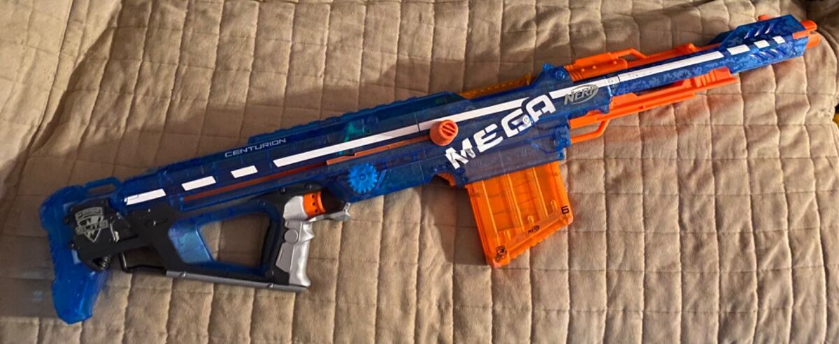 TAG BACK - Nerf MEGA Centurion (WHY DID IT NOT COME WITH A SCOPE