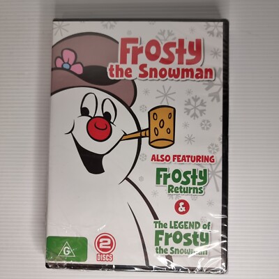 Frosty The Snowman + Frosty Returns + Legend Of Frosty DVD, PAL R4, New & Sealed