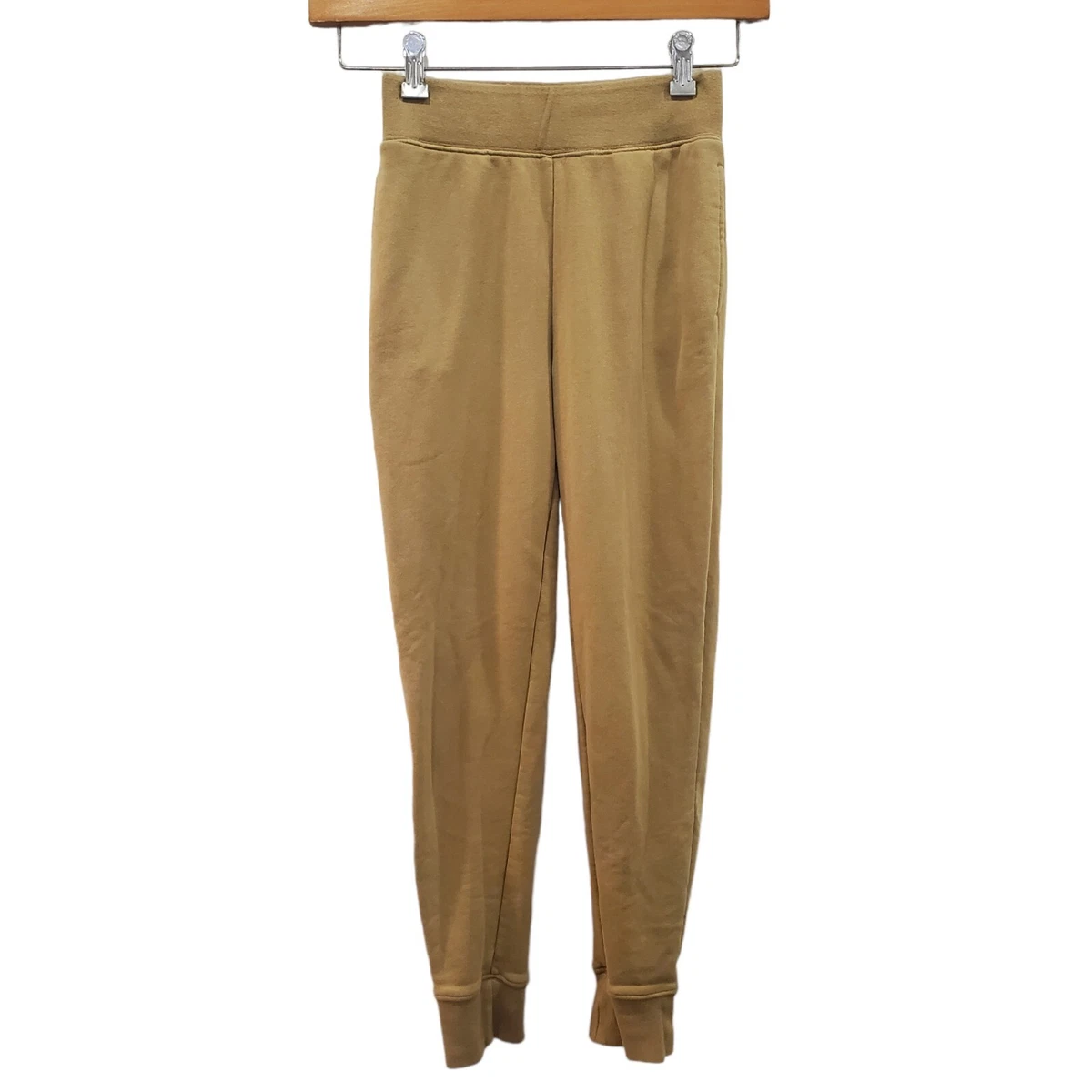 Tna Aritzia Women's Airy AF Fleece Sweatpants Size XS Tan Jogger