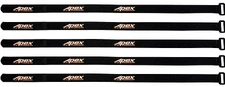 Apex RC Products 16mm X 400mm Lipo Battery / Camera Straps - 5 Pack #3042
