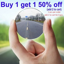 360 Wide Angle Blind Spot Mirror Auto Convex Rear Side View For Car Truck 2pcs