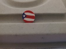 Puerto Rico Flag clay