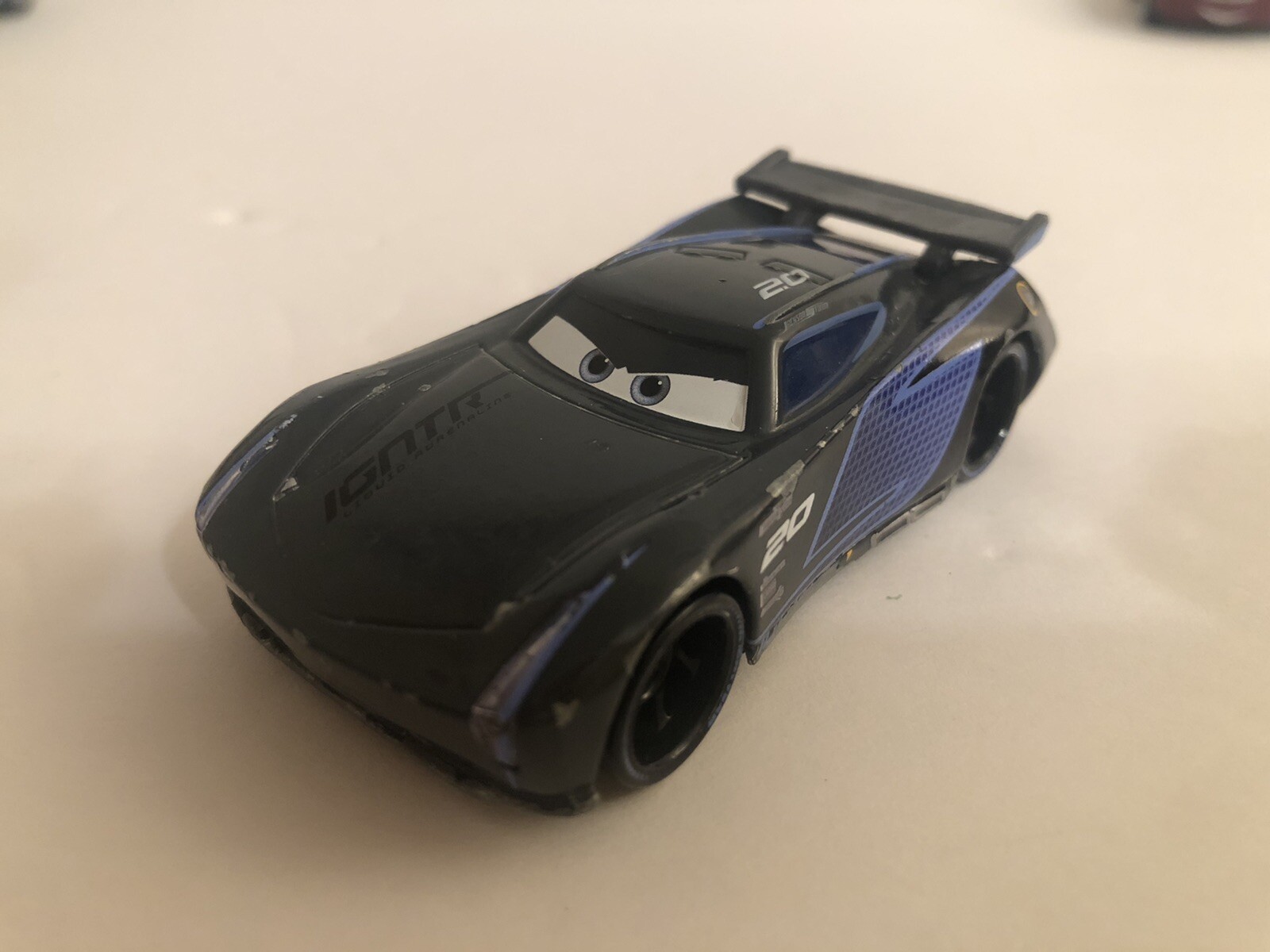 Mattel Disney Pixar Cars JACKSON STORM Car Next Gen Racer Piston Cup