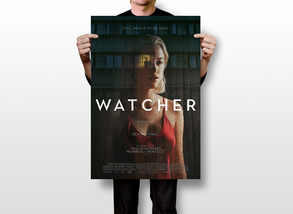 Watcher Movie Poster 2022 Wall Art Decor Home Full Size