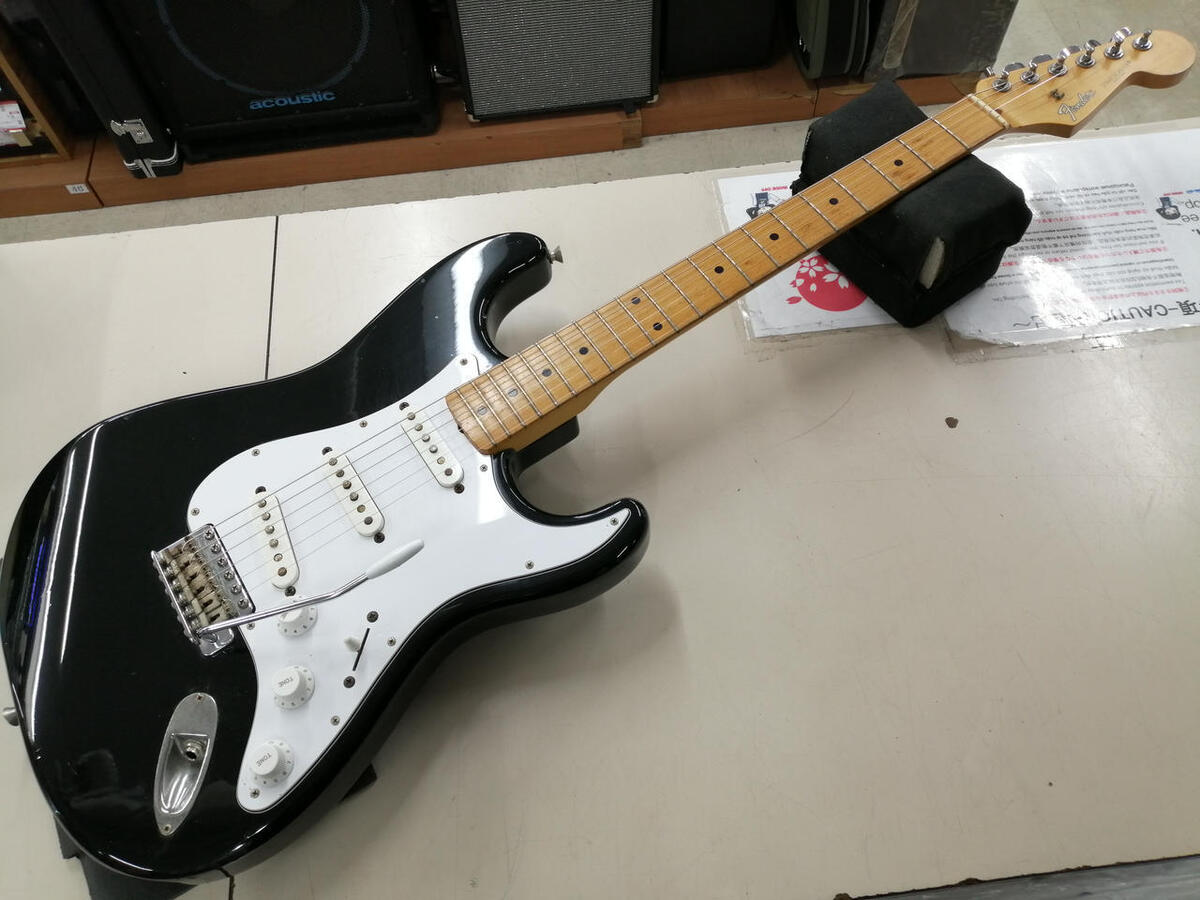 FENDER JAPAN ST-362 Stratocaster Black Electric Guitar Used FENDER JAPAN ST-362 Stratocaster Black Electric Guitar Used