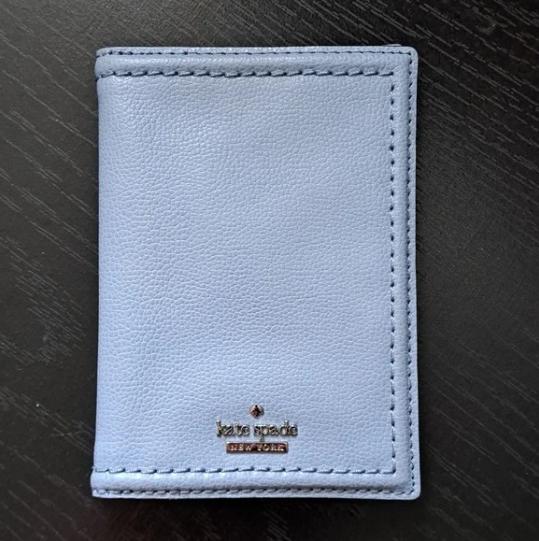 Kate Spade Genuine Leather Passport Holder for Travel  -image