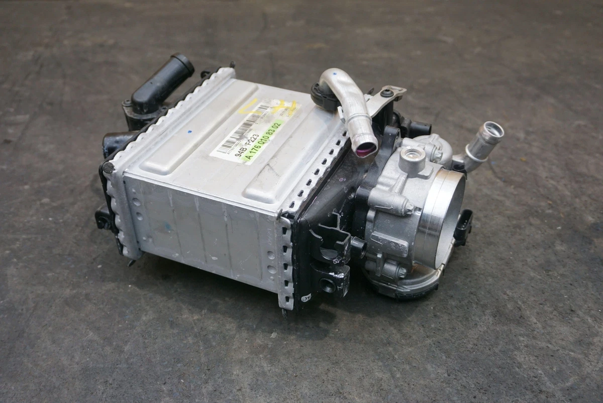Left Charge Air Intercooler w/Throttle Body 1770902501 Mercedes 