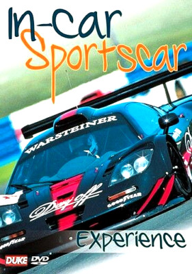 IN-CAR SPORTSCAR EXPERIENCE NTSC DVD. MCLAREN F1, FERRARI F40. 60 MIN DUKE 3481N