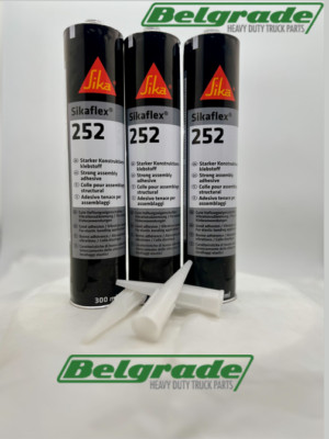 (3pk) Sikaflex-252-521 White Adhesive and Sealant 10.3 fl. oz Tubes 017-90915