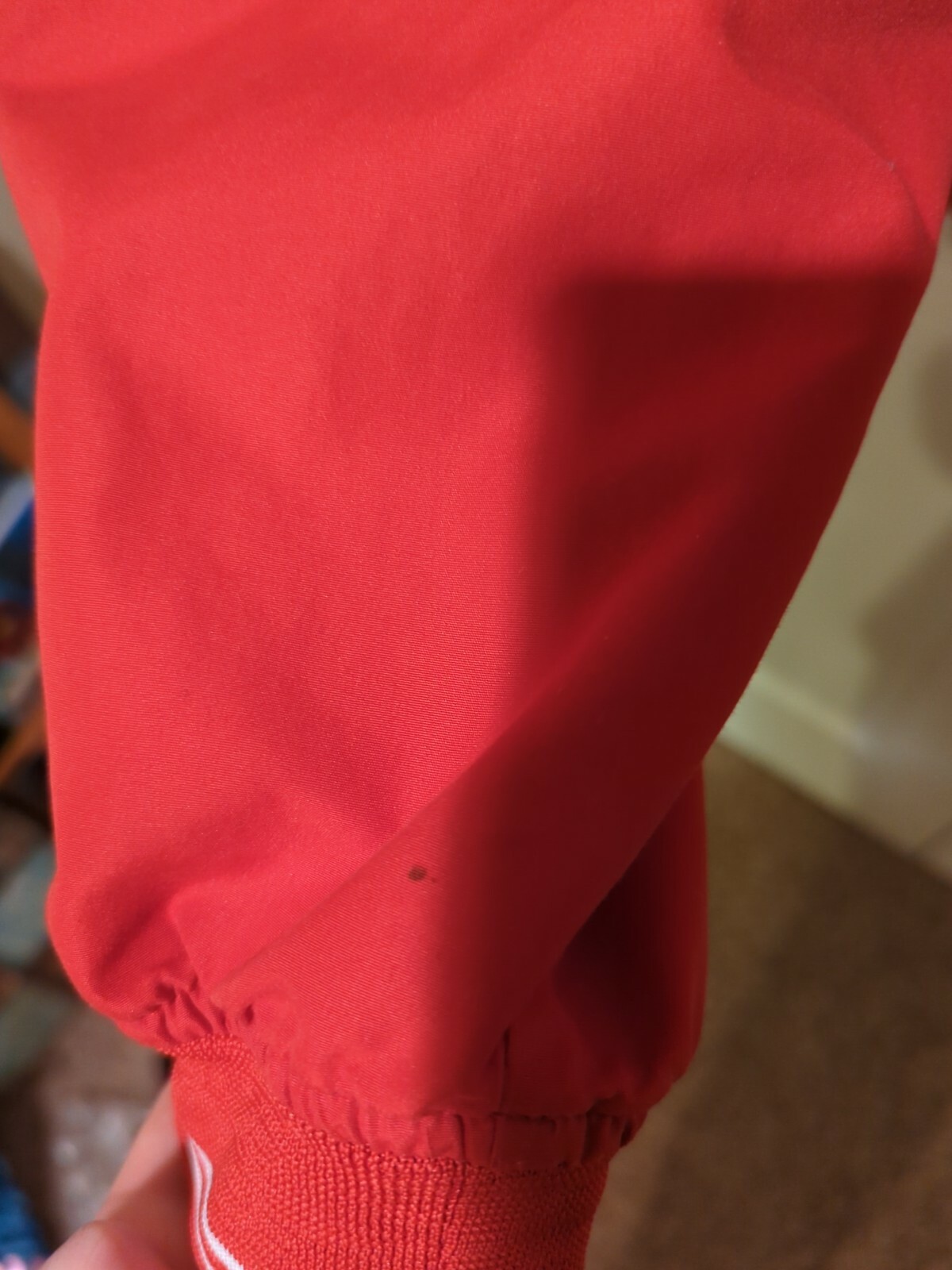 Vintage Converse Pullover Lined Red Windbreaker J… - image 3