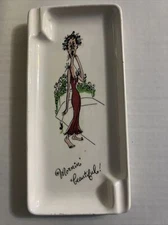 Vintage California Pottery Ashtray “Mornin' Beautiful”