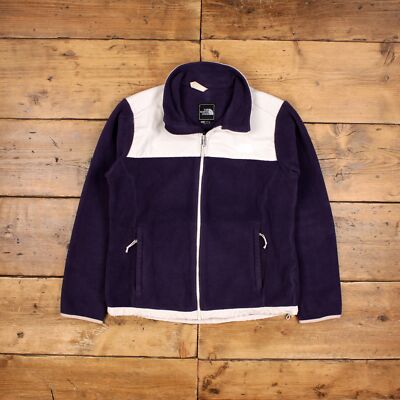 Vintage The North Face Outdoorjacke L Denali Fleece Lila Damen