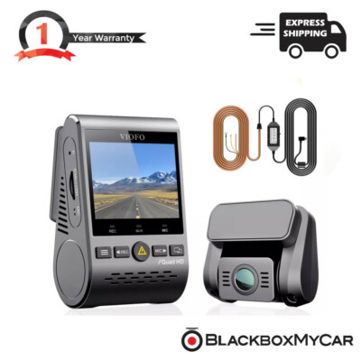 VIOFO A129 Plus Duo Dash Cam 2K 1440P 60fps +1080P 30fps, Wi-Fi GPS Parking Mode