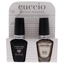 Cuccio Match Makers 2 Pc Set - Pop Fizz Clink - 0.43oz Colour Nail Polish & More