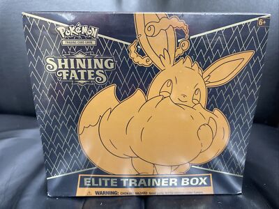 pokemon trading card game shining fates elite trainer box Pokemon TCG: Shining Fates Elite Trainer Box.~
