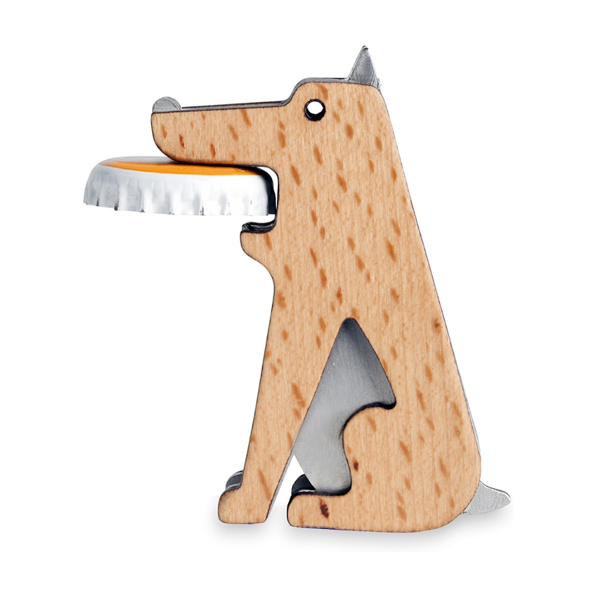 Kikkerland Fetch Dog Design Magnetic Bottle Opener Unique Fathers Day Gift Idea