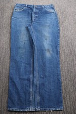 Carhartt FR Fire Resistant Denim Work Jeans Men's 36x34 Workwear 100 Cotton