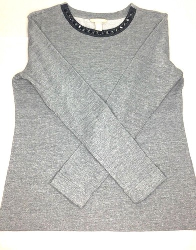 Banana Republic Damen Pullover Pulli Gr. M grau/metallic - Bild 2 von 13
