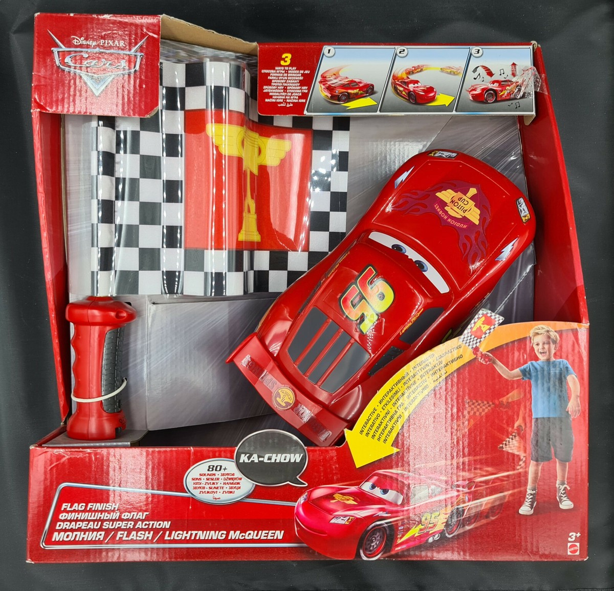 Mattel 2016 Cars Flag Finish Flash Lightning Mc Queen BRAND NEW | eBay