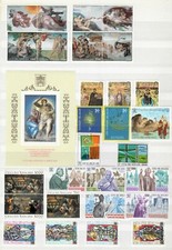 38 S33816 VATICAN MNH 1994 Ensemble Complet Année 28V + S/S