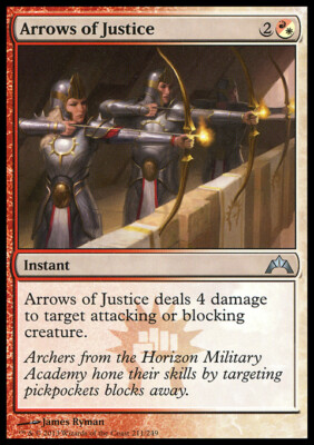 Magic the Gathering MTG Arrows of Justice (211) Gatecrash   LP