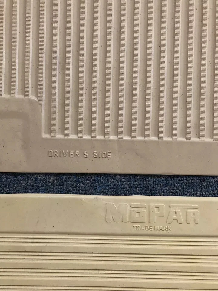 Juego de alfombrillas interiores delanteras y traseras para Chrysler Plymouth Dodge 1955-1962 Foto 2 de 4