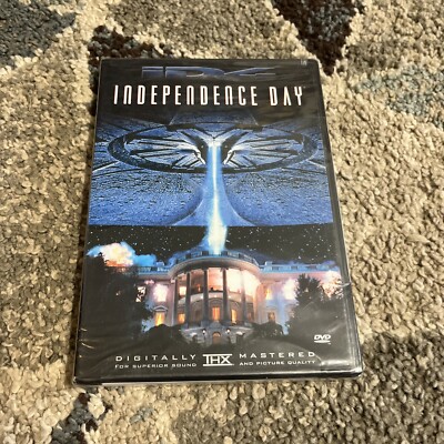 Independence Day (DVD, 1996) New Sealed Will Smith Alien Action Comedy Flick