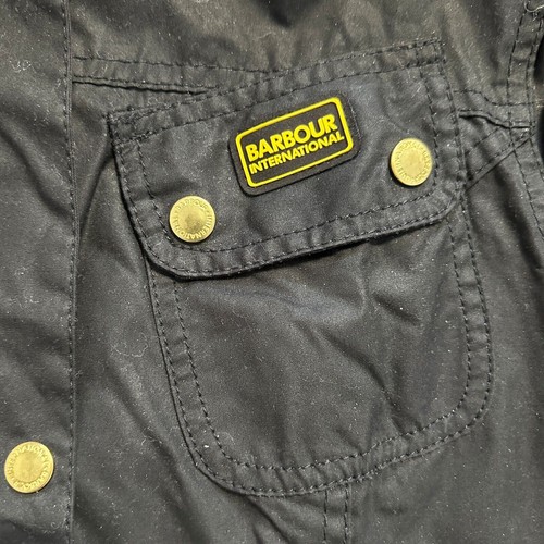 Barbour International Flywheel Parka Wax Damenmantel aus gewachster Baumwolle - Bild 19 von 24