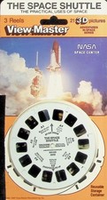 The Space Shuttle NASA 3d View-Master 3 Reel Packet