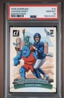 2025 Panini Donruss Jaxson Dart Downtown! SP RC Rookie #14 Giants PSA 10