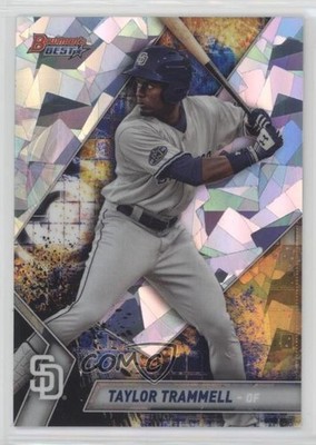 2019 Bowman's Best Top Prospects Atomic Refractor Taylor Trammell #TP-9 0c2