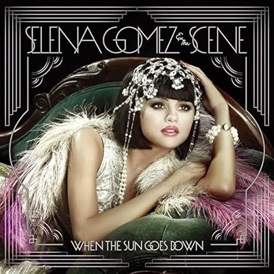 Selena & Scene Gomez - When The Sun Goes Down White Laven (2025 - US - Original)