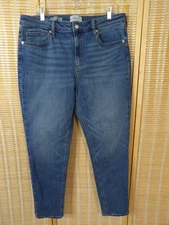 NWOT Women's Universal Thread 16R Blue High Rise Everyday Skinny Stretch Jeans