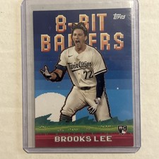 Topps 2025 Series 1 8-Bit Ballers - Brooks Lee #8B-17 (RC) Twins 